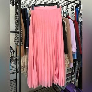 Zara pink maxi skirt - S